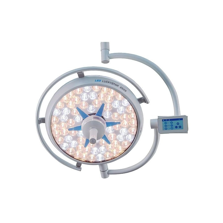 Світильник хірургічний двокупольний стельовий Luckystar S628/Е528 VG Medical