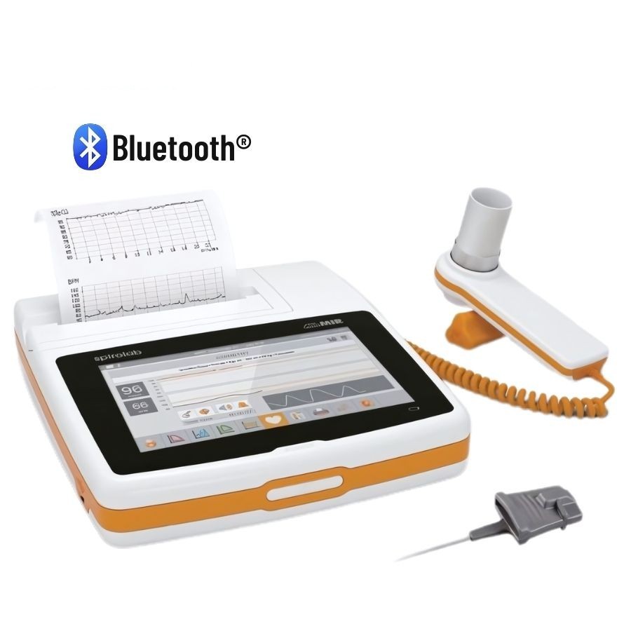 Спірометр Spirolab з пульсоксиметричним модулем + датчик SPO2